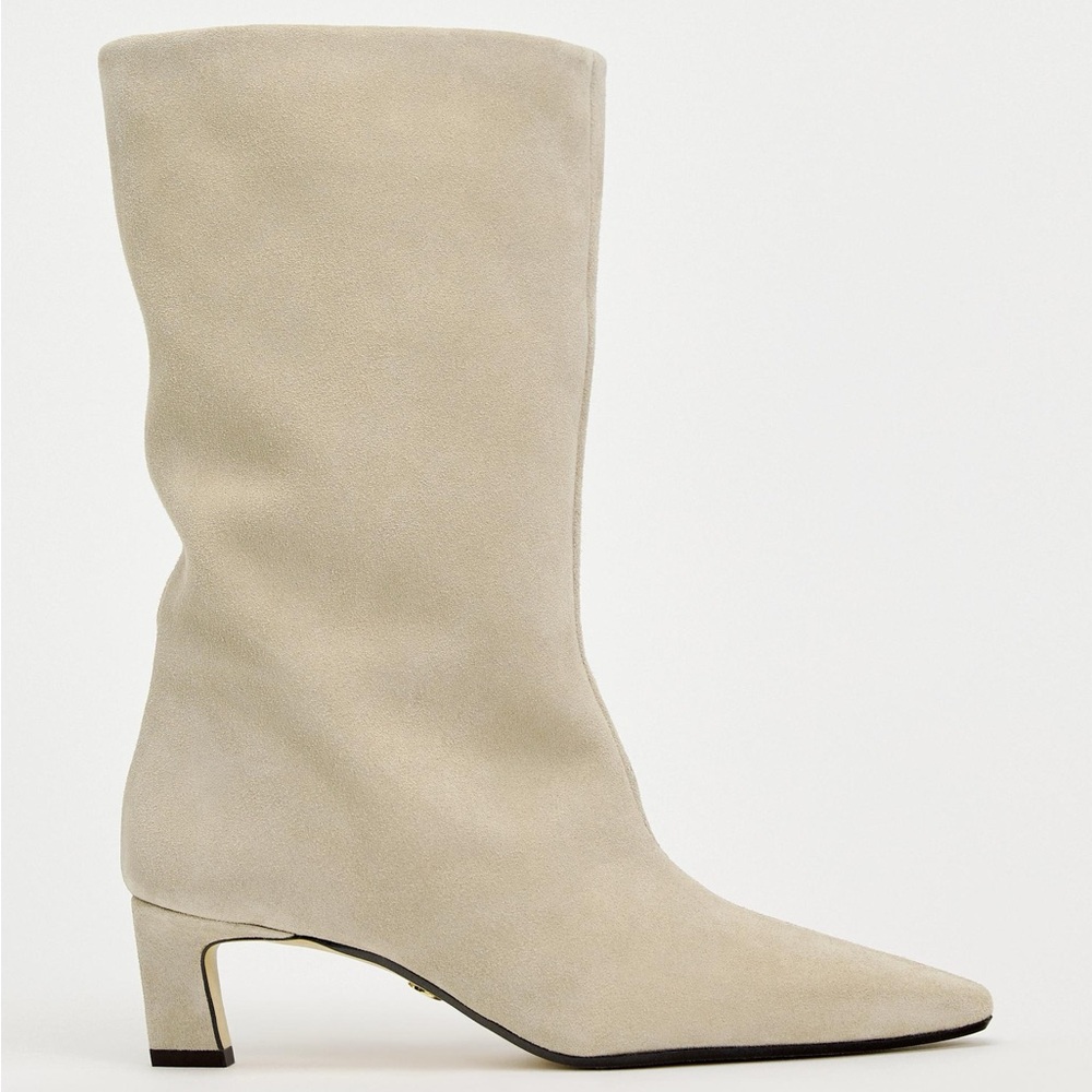 Price Firm - ZARA Suede Boots